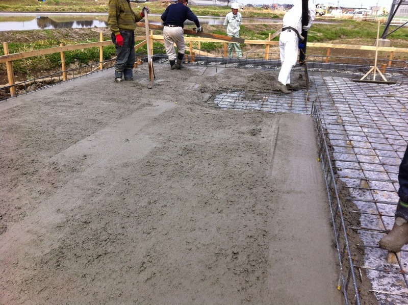 コンクリート打設