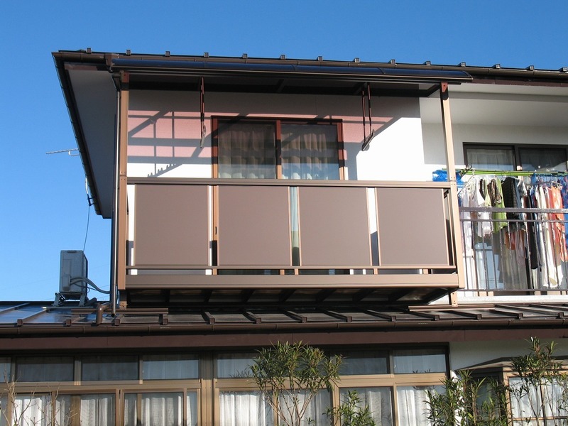 アルミバルコニー取付