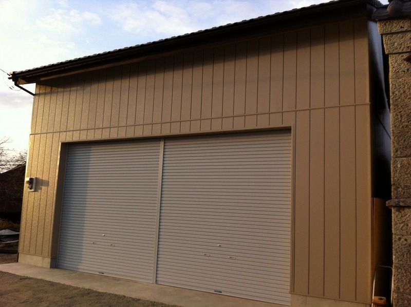 納屋の新築工事１