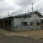 納屋の新築工事２