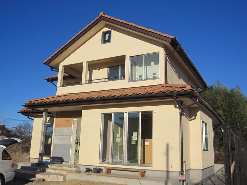 無垢材を上手に融合させた家