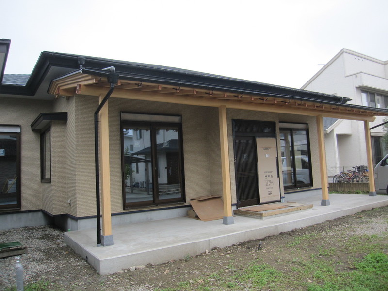 囲炉裏のある和風住宅