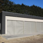 木造で造る自動車整備工場