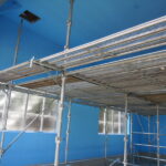 内部仕上げ 施工風景