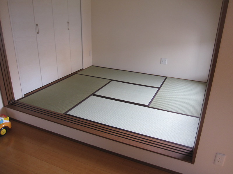 段差を付けた和室