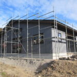 小屋裏収納のある平屋造り