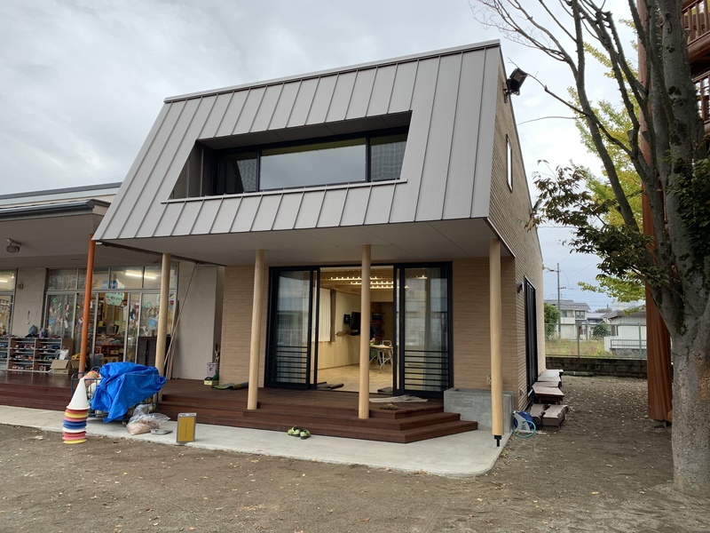 ロフトのある保育室